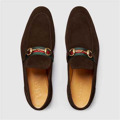 gucci suede horsebit loafers brown|Gucci harald horsebit platform loafer.